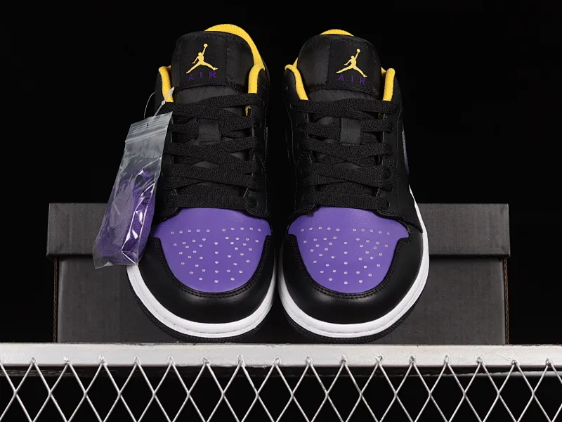 All categories Air Jordan Jordan series basketball shoes Air Jordan 1 Low Air Jordan 1 Low "Dark Concord" AJ1 Joe 1 black blue 553558-075